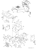 Part Location Diagram of 583133601 Husqvarna Saddle